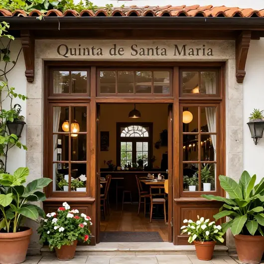 Descubra o Restaurante português Quinta de Santa Maria Descubra o Restaurante português Quinta de Santa Maria