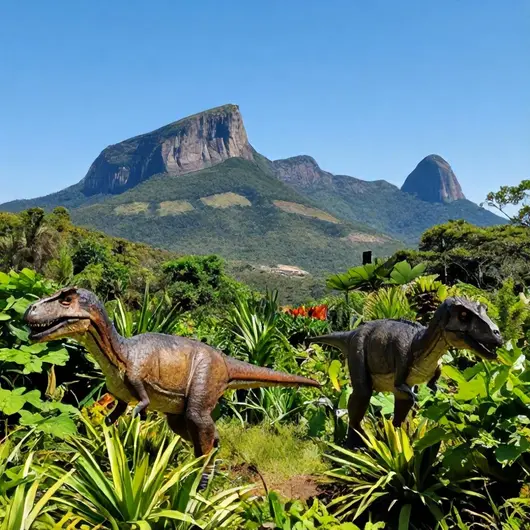 Explore o Vale dos Dinossauros